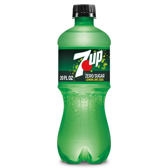 20 oz. 7Up zero sugar.