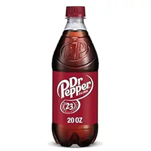 20 oz Dr. Pepper.