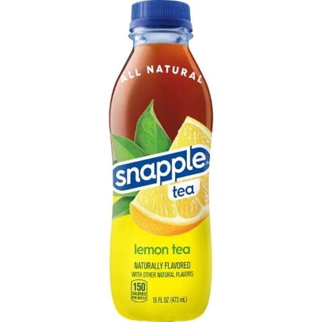 Snapple Lemon Tea.