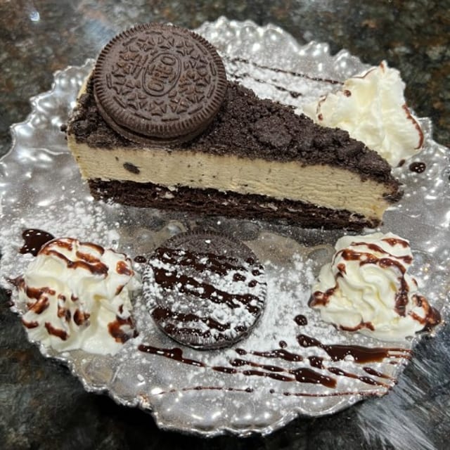 Oreo Mousse Cake.