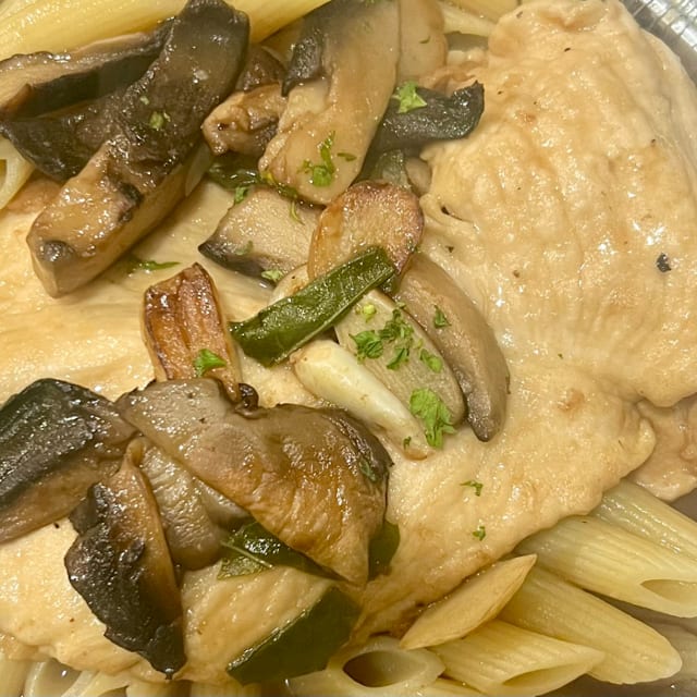 Chicken Portobello Lunch.