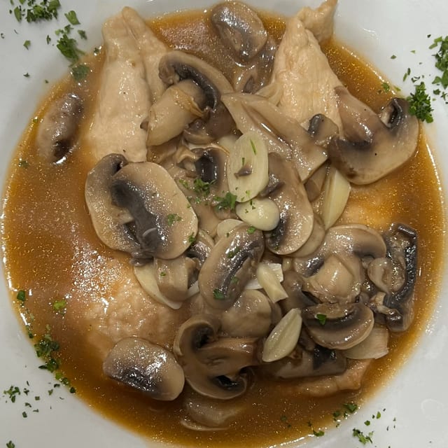Chicken Marsala Lunch.