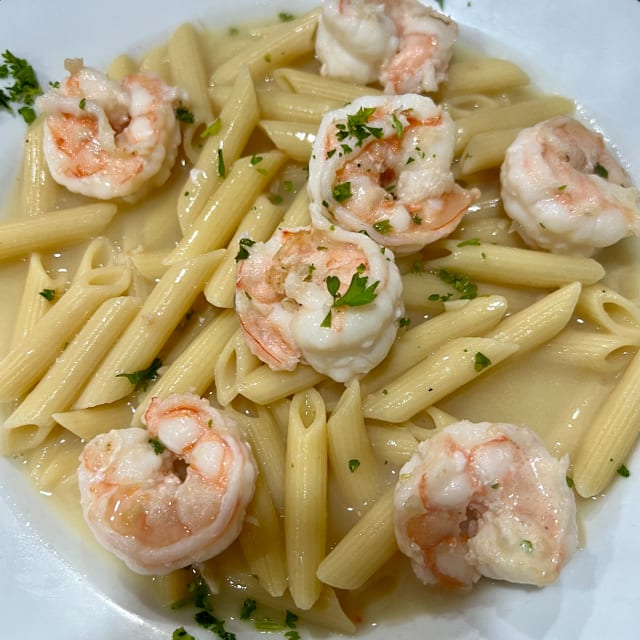 Shrimp Scampi Dinner.