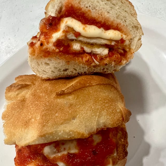 Chicken Parm Sandwich.