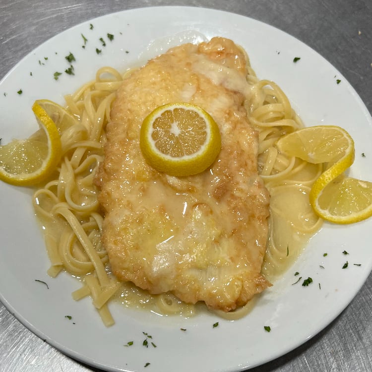 Chicken Francese Lunch.
