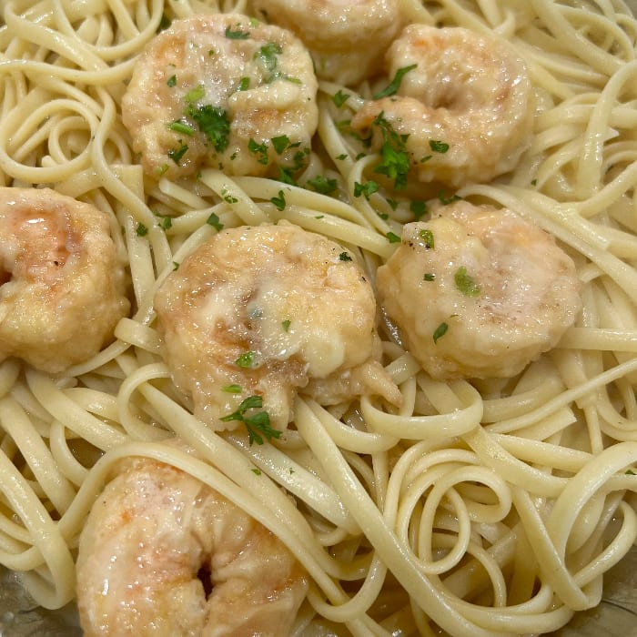 Shrimp Francese Dinner.