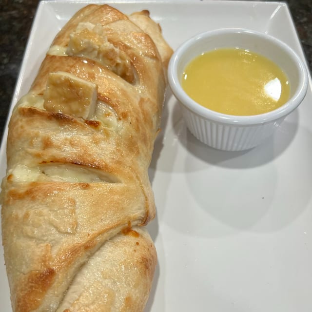 Chicken Francese Mozzarella Roll.