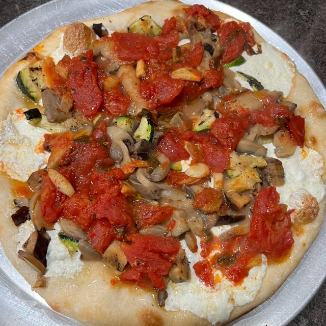 Grilled Vegetable Pizza 10".