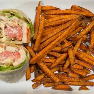 Shrimp Wrap Lettuce-Tom-Mayo